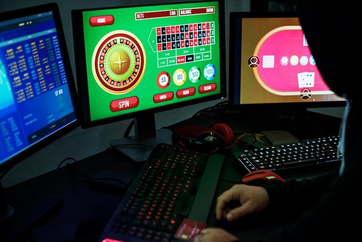 Ilustrasi proteksi keamanan dan privasi data pengguna platform online